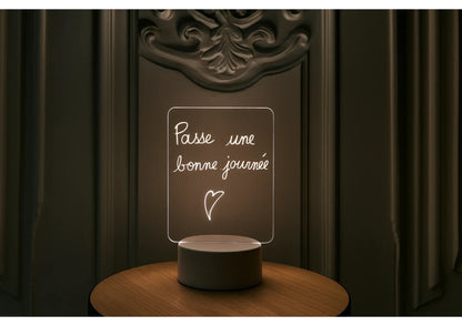 Tableau LED Lumineux Effaçable – Message, Menu ou Déco lumineuse